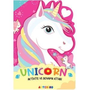 Unicorn - Aktivite ve Boyama Kitabı Serisi