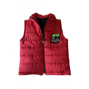 Unisex Bebek Kırmızı Renk Mevsimlik Şişme Yelek
