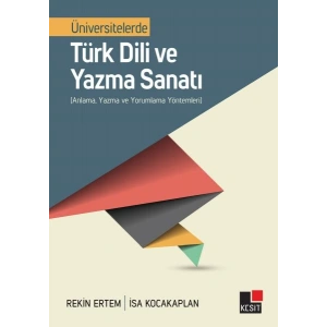 Üniversitelerde Türk Dili ve Yazma Sanatı