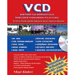 VCD Sistemi ile Görüntülü İngilizce Konuşma Kılavuzu (12 CD ile)