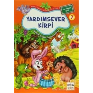 Yardımsever Kirpi / Neşeli Orman Hikayeleri (Büyük Boy)