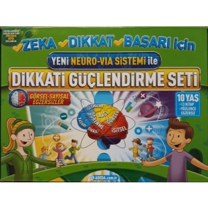 Dikkati Güçlendirme Seti  4. Sınıf – 10 Yaş-Neuro-Via