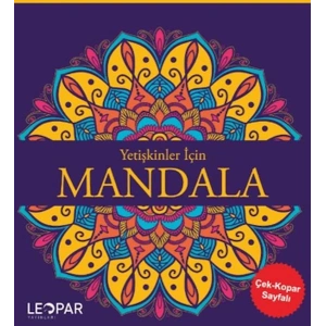 Yetişkinler İçin Mandala - Mor