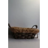 Clk Kare Kumaslı Hasır Sepet 22*8 1046