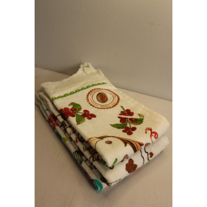 Durul 30X50 Baskılı 3Lü Havlu