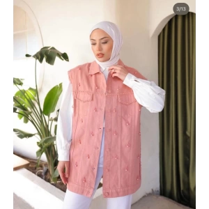Kot Yelek Pembe