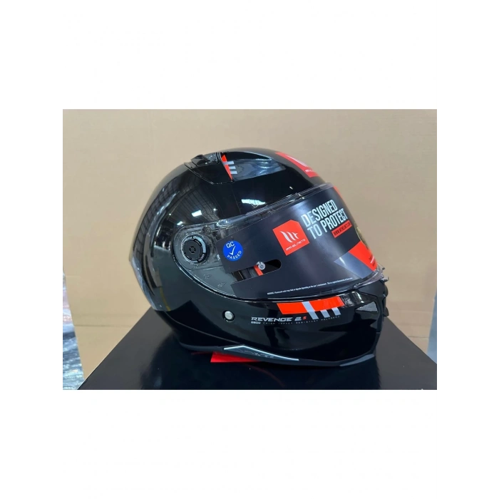 Mt Helmets Kask Revenge 2 S A11 Parlak Siyah