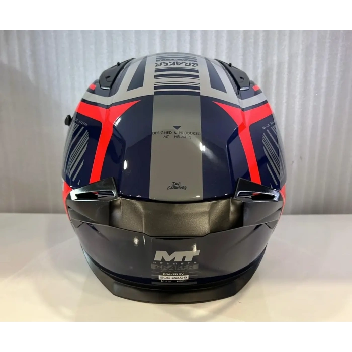 KASK MT BRAKER SV COCKPİT C5 PARLAK MAVİ