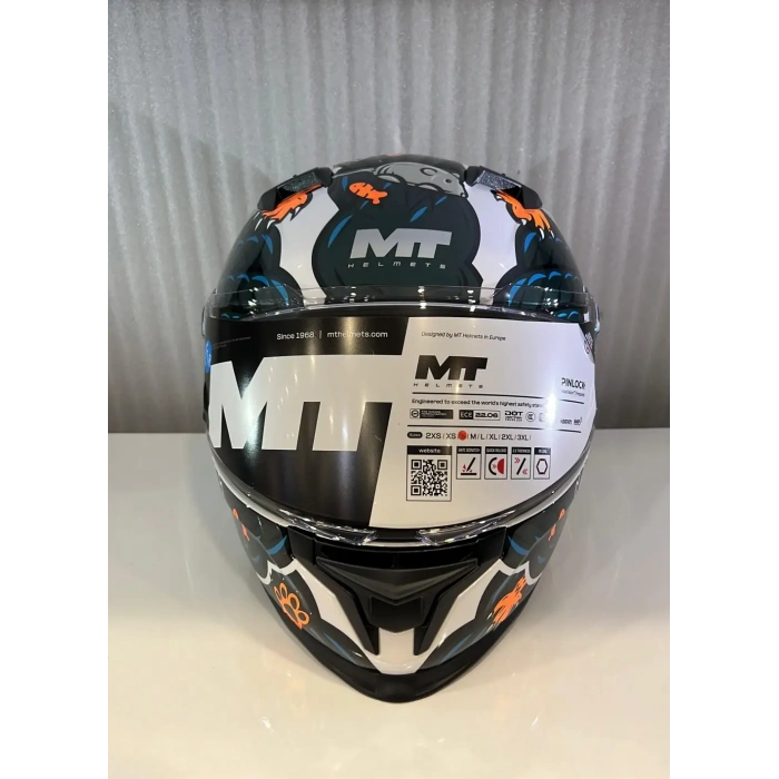 KASK MT BRAKER SV THE KING A7 PARLAK MAVİ
