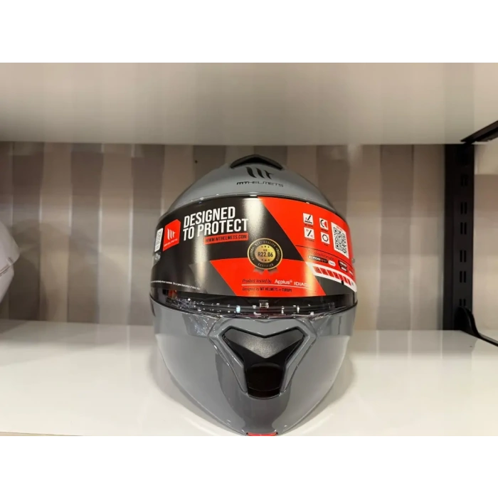 KASK MT GENESİS SV A12 ÇENE AÇILIR NARDO GRİ