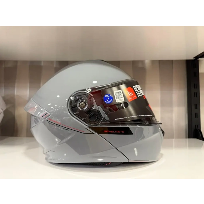 KASK MT GENESİS SV A12 ÇENE AÇILIR NARDO GRİ