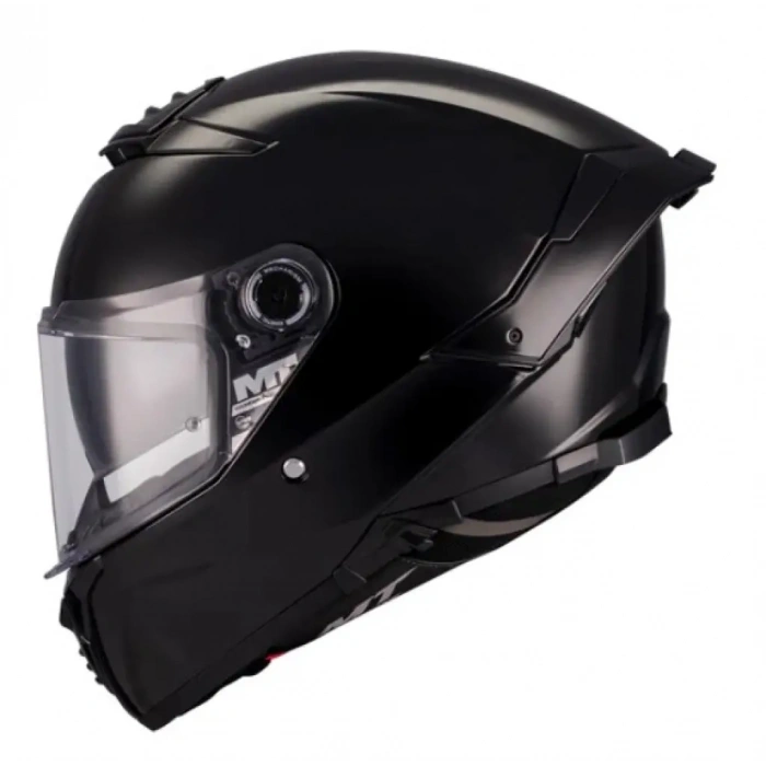 Mt Helmets Kask Mt Thunder 4 Sv Solıd A1 Parlak Şeffaf Vizör