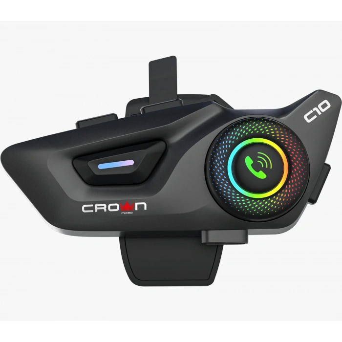 CROWN MICRO C10 MOTORSİKLET KASK BLUETOOTH İNTERKOM SETİ