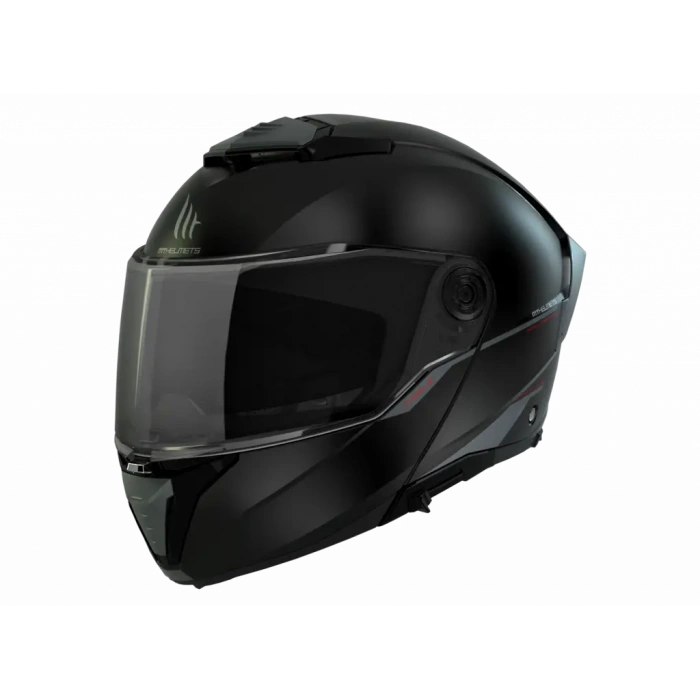KASK MT ATOM 2 A11 ÇENE AÇILIR MAT SİYAH