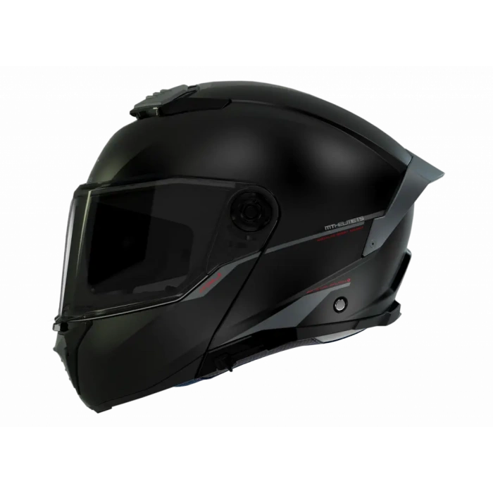 KASK MT ATOM 2 A11 ÇENE AÇILIR MAT SİYAH