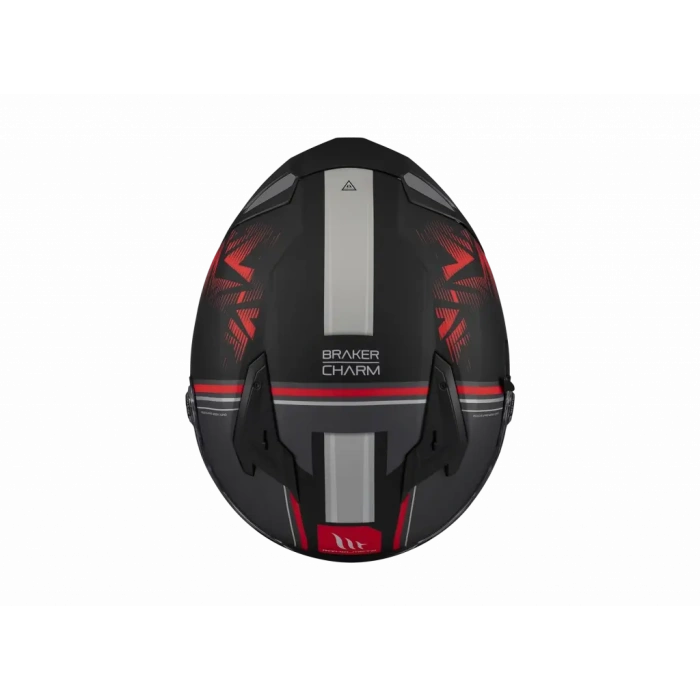 KASK MT BRAKER SV CHARM B5 MAT KIRMIZI