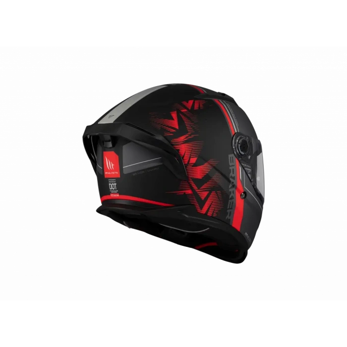 KASK MT BRAKER SV CHARM B5 MAT KIRMIZI