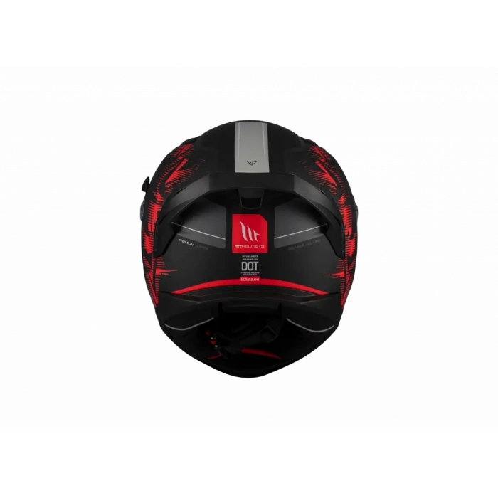 KASK MT BRAKER SV CHARM B5 MAT KIRMIZI