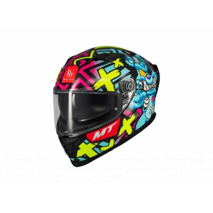 KASK MT BRAKER SV CRAZY TEDDY B7 PARLAK