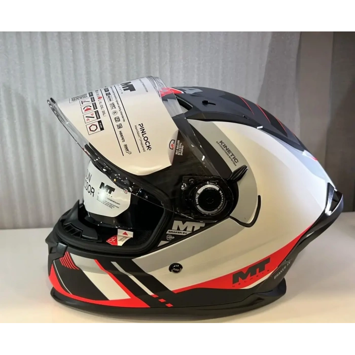 KASK MT BRAKER SV INCEPTION B5 MAT KIRMIZI