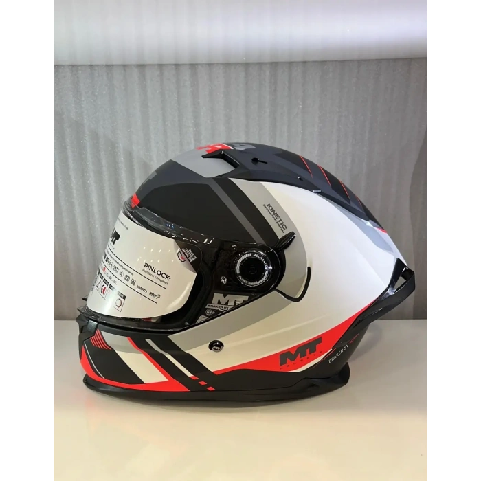 KASK MT BRAKER SV INCEPTION B5 MAT KIRMIZI