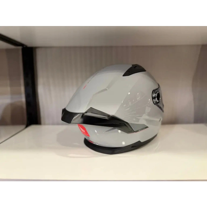 KASK MT BRAKER SV SOLİD A12 PARLAK NARDO GRİ