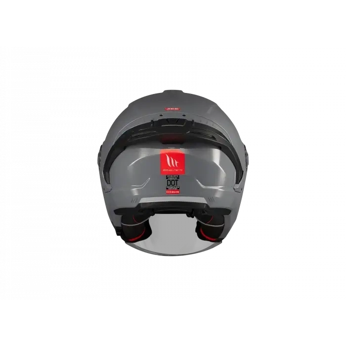 KASK MT COSMO SV A12 PARLAK NARDO GRİ GÖZLÜKLÜ