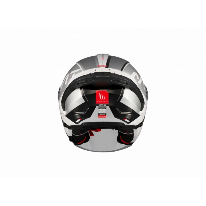 KASK MT COSMO SV Silence A2 Gloss GÜMÜŞ GÖZLÜKLÜ