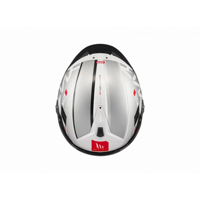 KASK MT COSMO SV Silence A2 Gloss GÜMÜŞ GÖZLÜKLÜ
