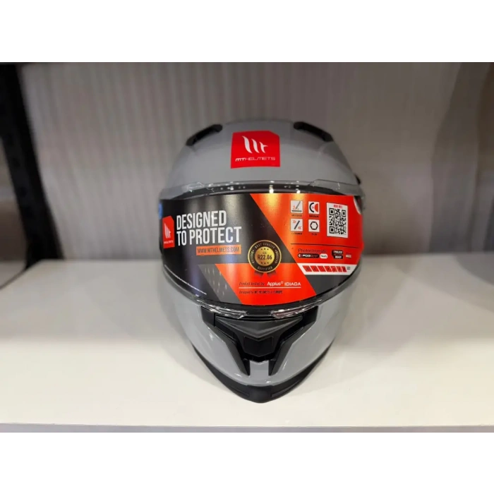 KASK MT GENESİS SV A12 ÇENE AÇILIR NARDO GRİ