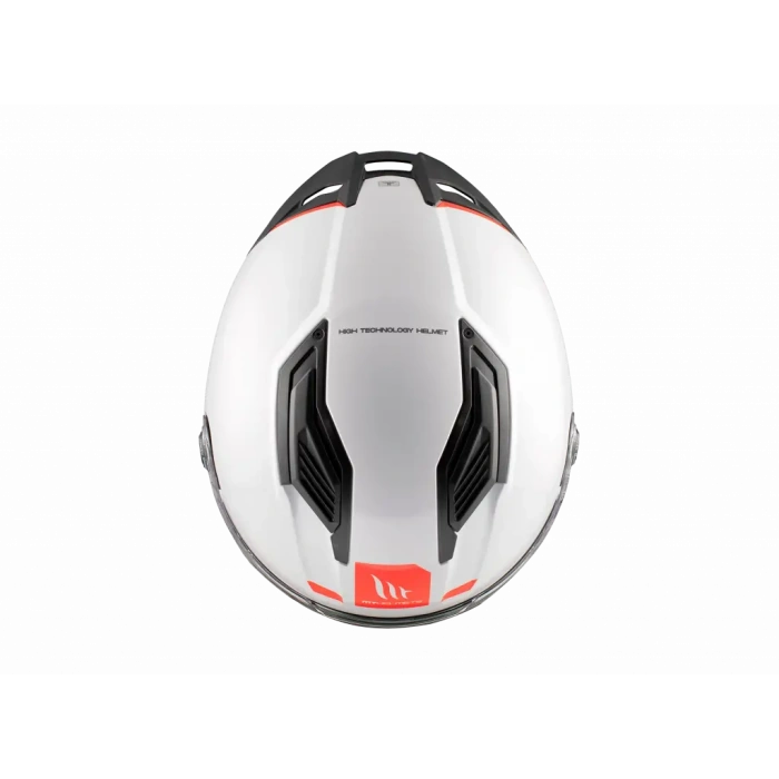 KASK MT STINGER A0 PARLAK BEYAZ