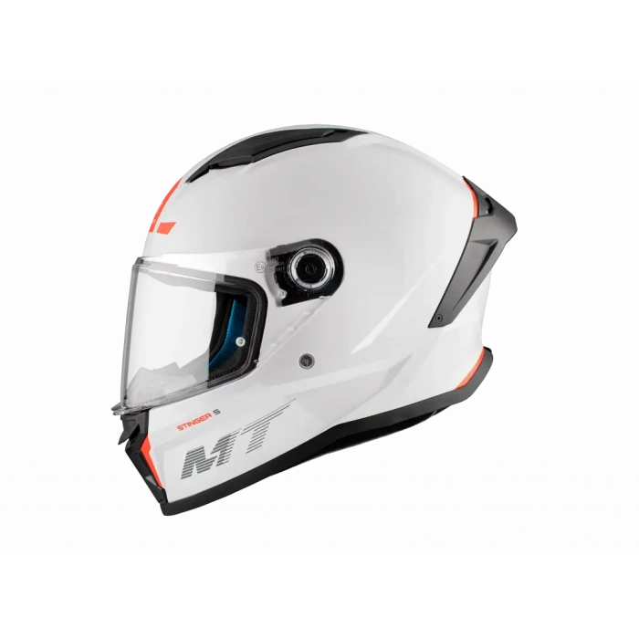 KASK MT STINGER A0 PARLAK BEYAZ