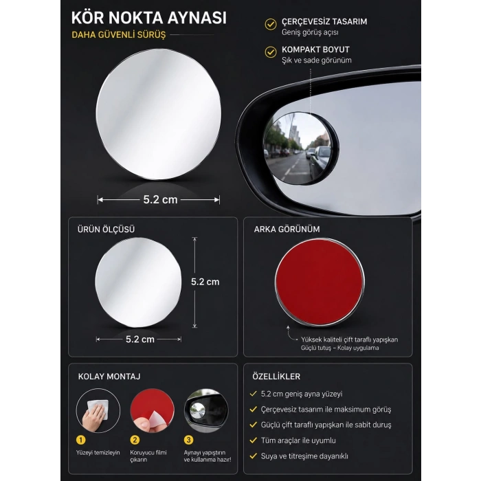 KÖR NOKTA AYNASI RESULT-MRR-057