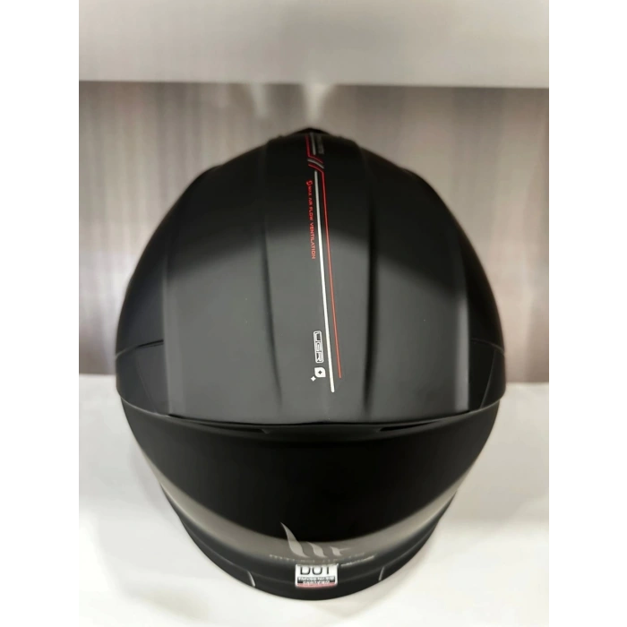 Mt Helmets Kask mt Genesis Sv A2 Çene Açılır Mat Siyah
