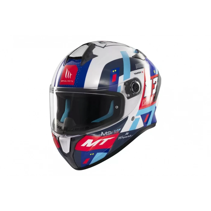 Mt Helmets Kask mt Helmets Targo S D7 Mavi Sergio Garcıa