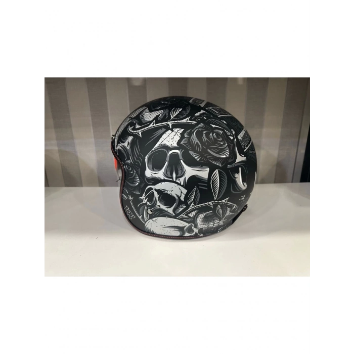 Mt Helmets Kask mt Lemans 2 Sv Breakout B2 Mat Şeffaf Vizörlü