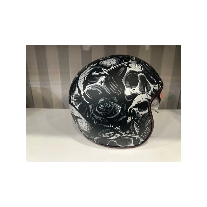 Mt Helmets Kask mt Lemans 2 Sv Breakout B2 Mat Şeffaf Vizörlü