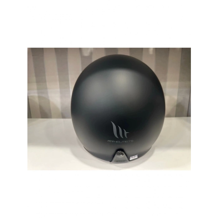 Mt Helmets Kask mt Lemans 2 Sv Mat Siyah Şeffaf Vizörlü