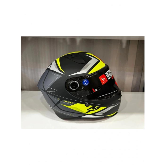 Mt Helmets Kask mt Revenge 2 S Hatax C3 Mat Yellow
