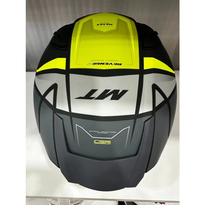 Mt Helmets Kask mt Revenge 2 S Hatax C3 Mat Yellow