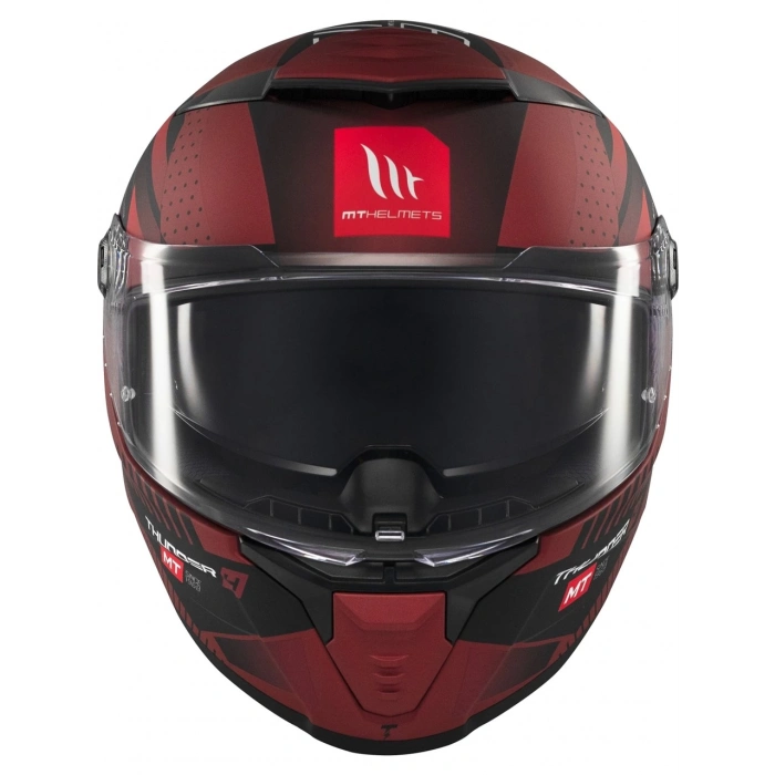 Mt Helmets Kask mt Thunder 4 Sv Luminence D5 Mat Kırmızı