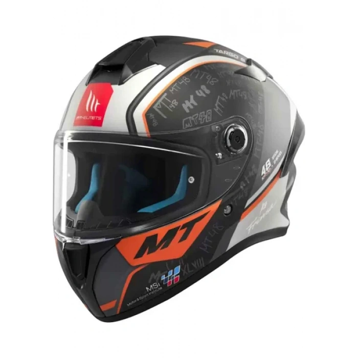 MT Helmets Targo S Ivan Ortolo B4 Kapalı Kask