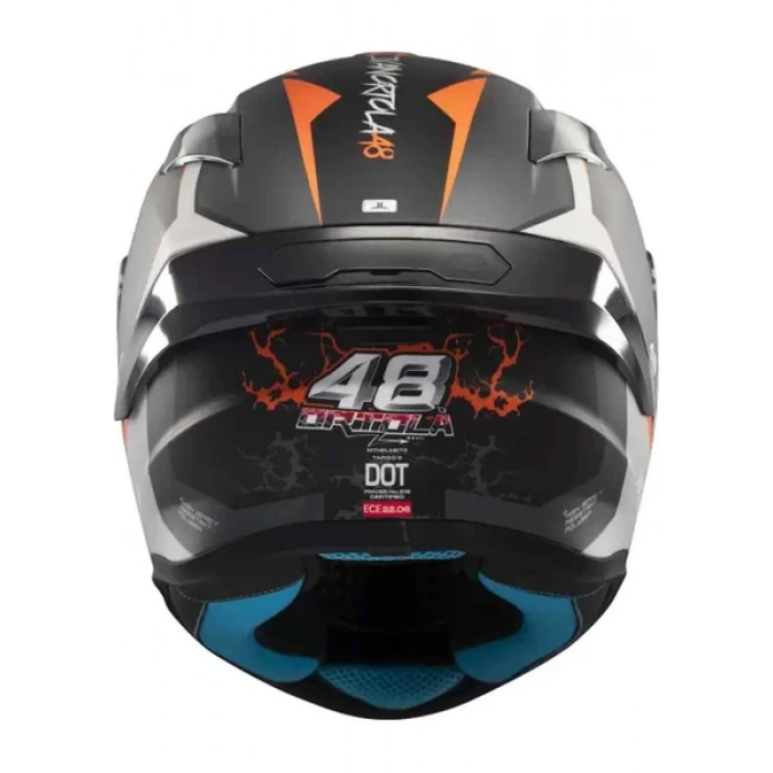 MT Helmets Targo S Ivan Ortolo B4 Kapalı Kask