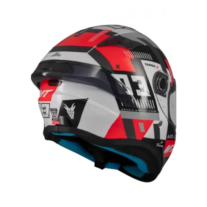 MT Helmets Targo S Sergio Garcia B5 Kapalı Kask