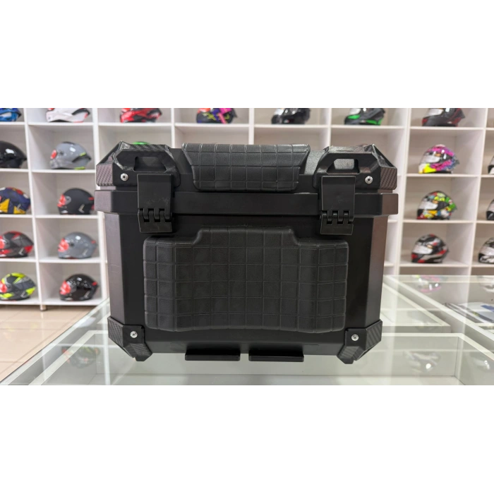 REXX 60 LİTRE ABS MOTOSİKLET ARKA ÇANTA - SİYAH