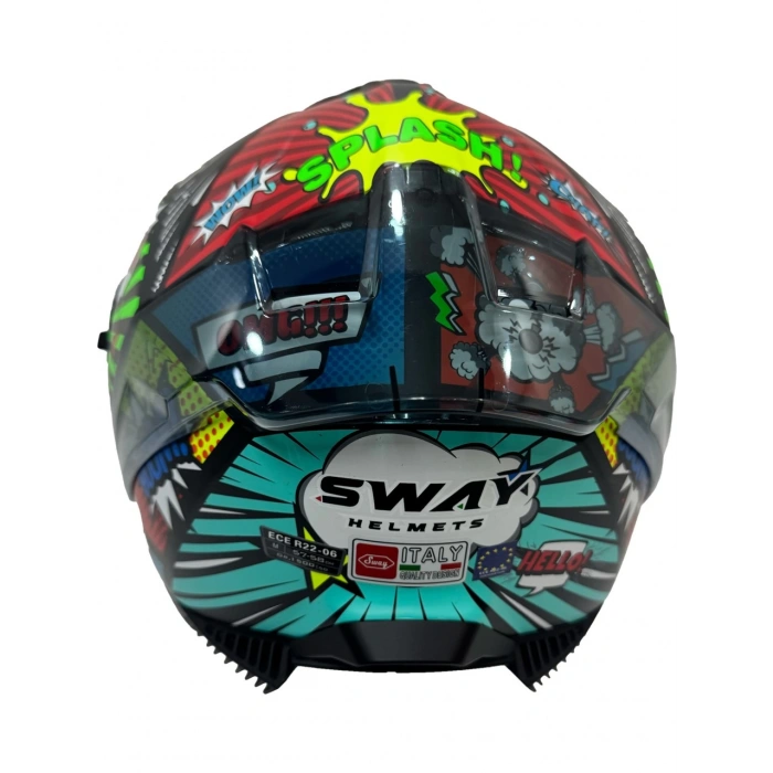 Sway Kapalı Kask Sw 865 Boom