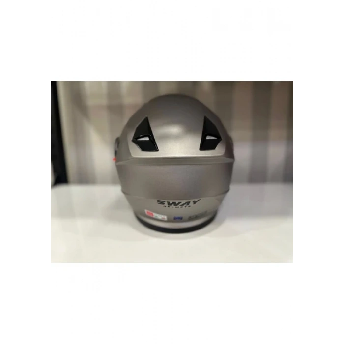 Sway Kask Sway 926 Mat Titanyum Çene Açılır