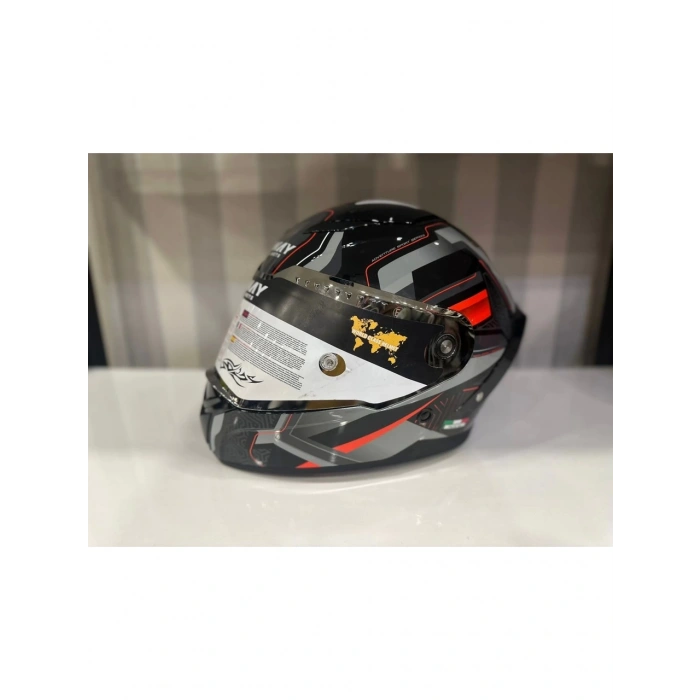 Sway Kask Sway Sw 850 Black/whıte Full Face