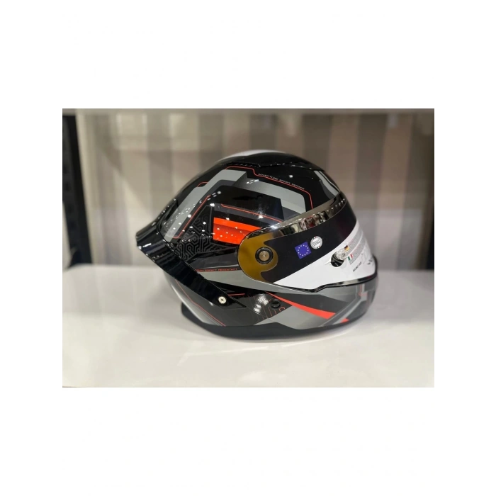 Sway Kask Sway Sw 850 Black/whıte Full Face