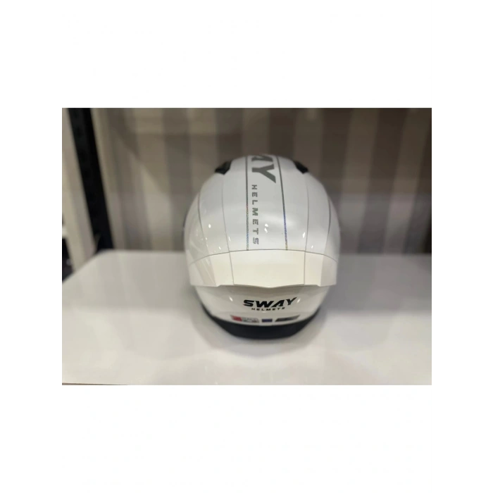 Sway Kask Sway Sw 850 Whıte/silver Full Face